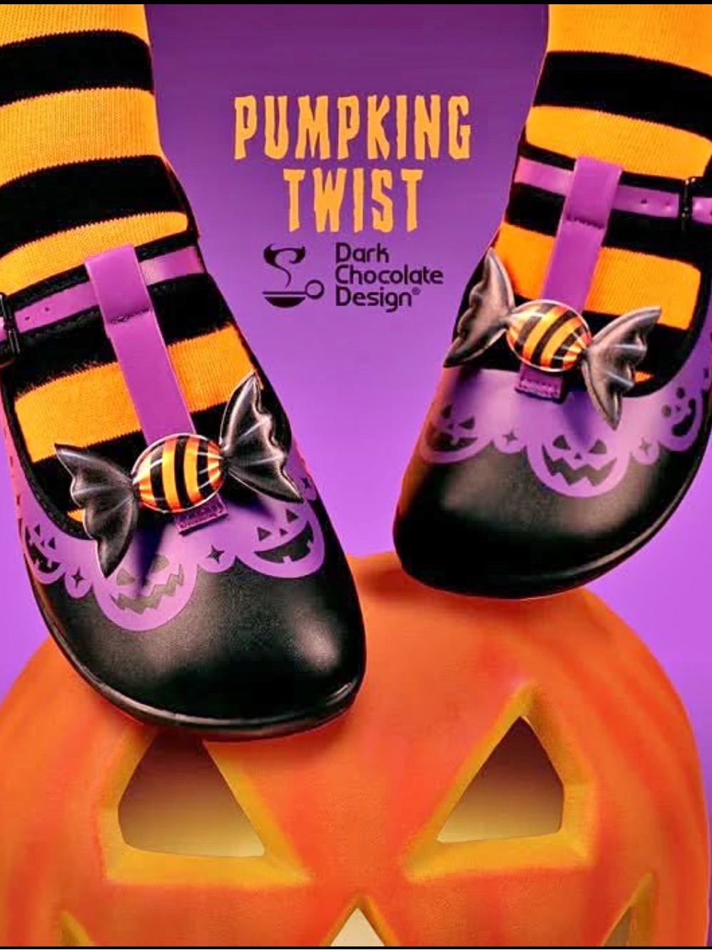The Chocolate Design Chocolatica Pumpkin Twist Mary Jane Shoes Size 37 (7)